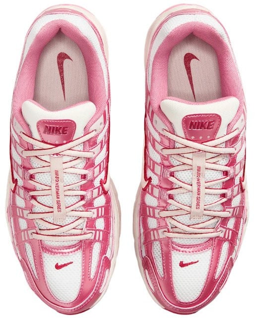 Nike Nike P-6000 White Silt Red Peony Roze