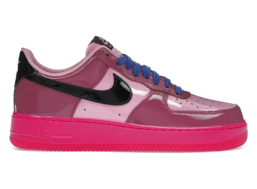 Nike Nike Air Force 1 Low Pink Cooler Mulberry Rose Zwart
