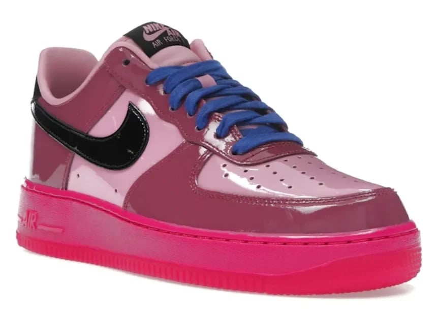Nike Nike Air Force 1 Low Pink Cooler Mulberry Rose Zwart