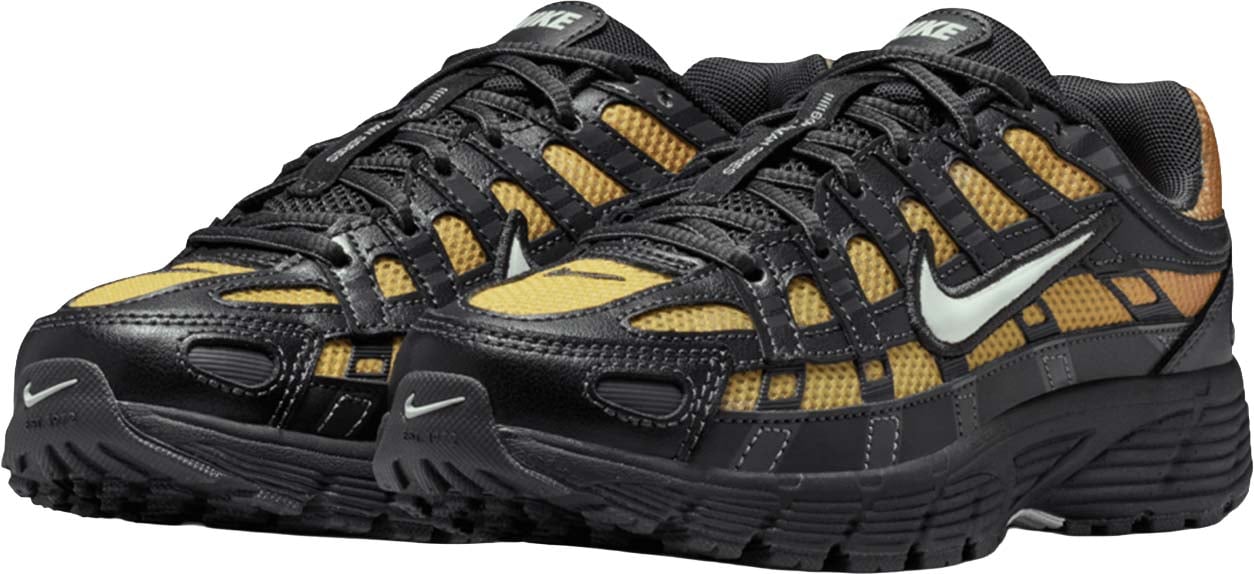 Nike P-6000 Sneaker Zwart / Oranje / Geel Fade Blauw