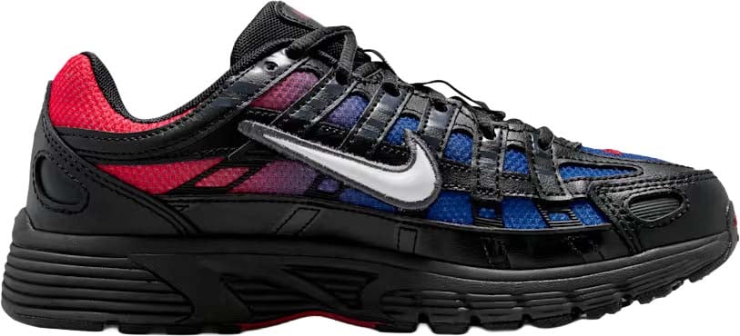 Nike P-6000 Sneaker Zwart / Blauw / Rood Fade Blauw