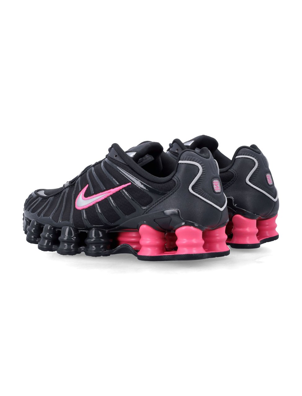 Nike Shox TL TPU Cage Mesh Sneakers Zwart