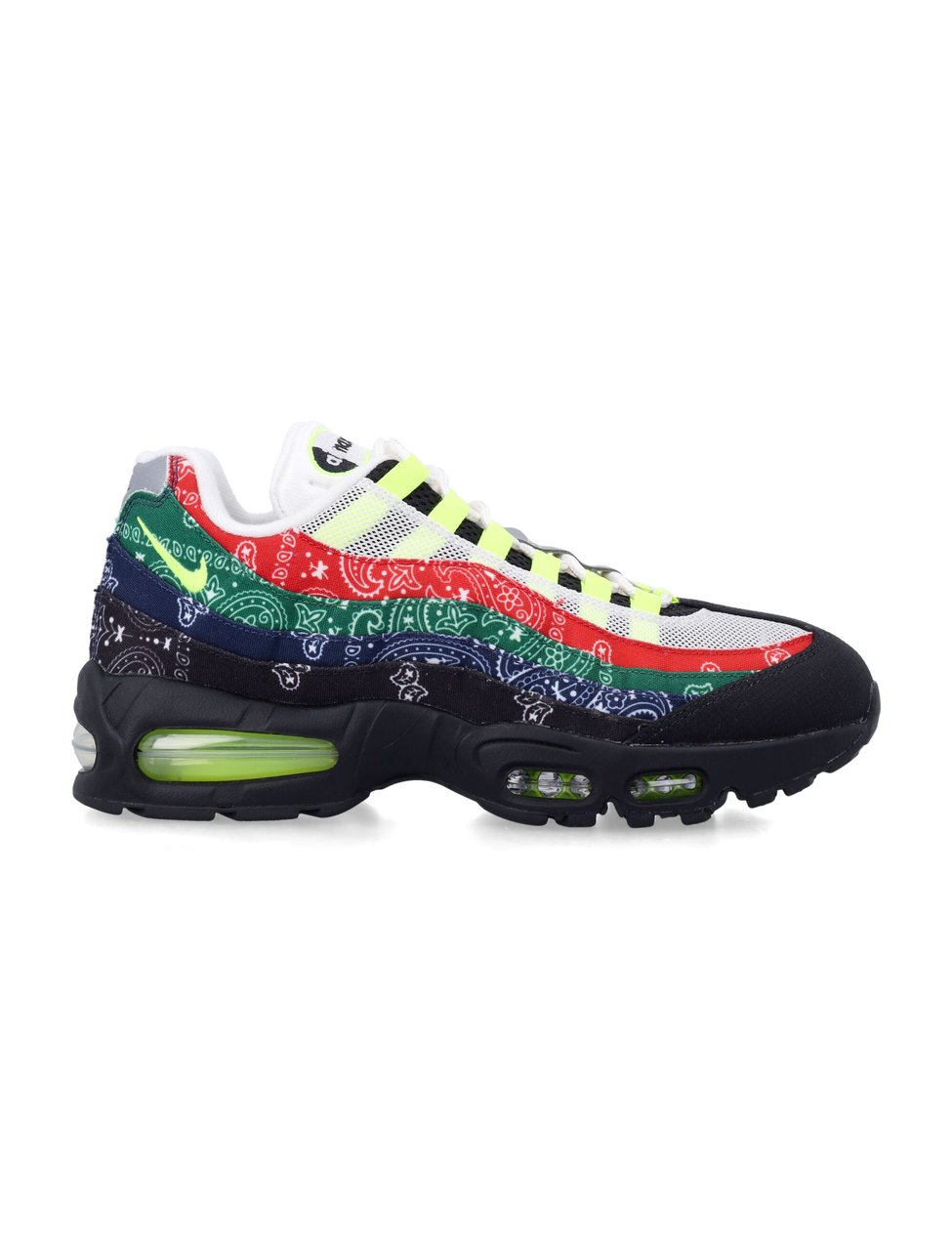 Nike Air Max 95 Volt Layered Sneakers Zwart