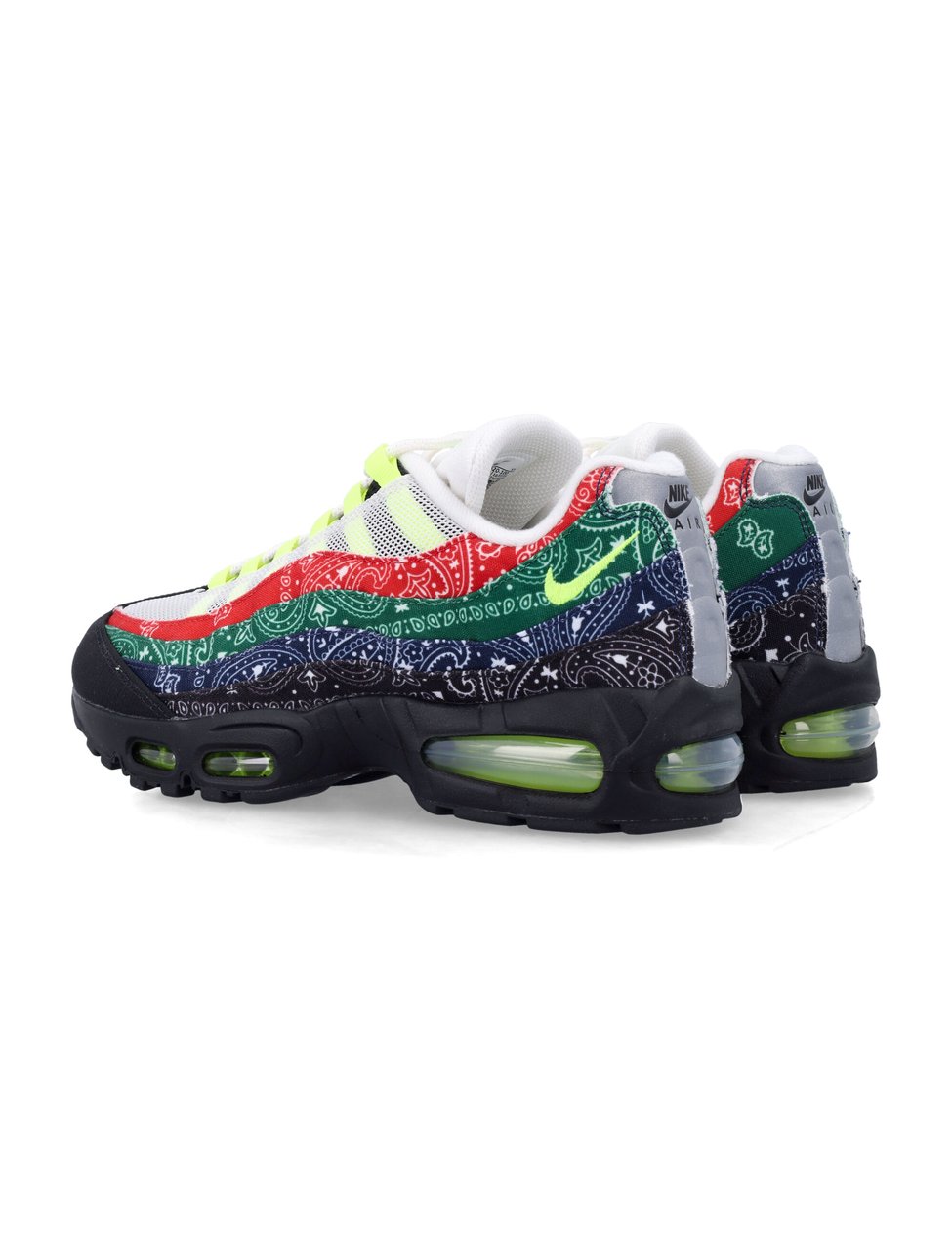Nike Air Max 95 Volt Layered Sneakers Zwart