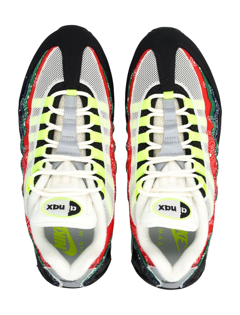 Nike Air Max 95 Volt Layered Sneakers Zwart