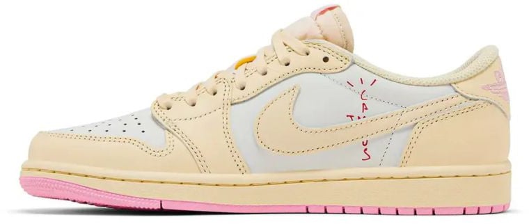 Nike Air Jordan 1 Retro Low OG SP Travis Scott Shy Pink Wit