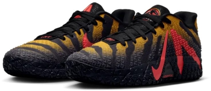 Nike Ja 3 Jurassic Park Raptor Donkergrijs