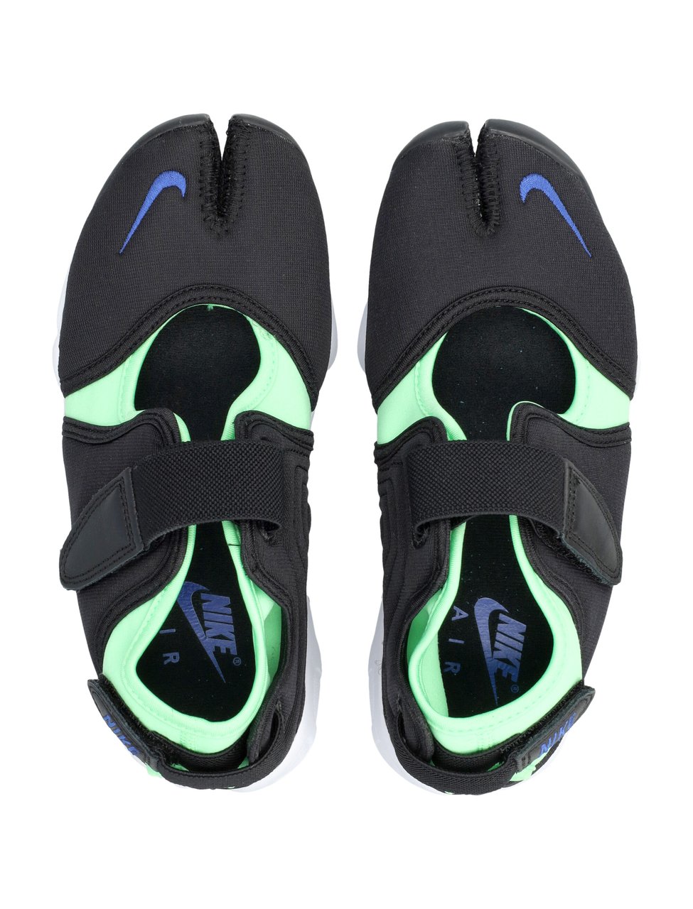 Nike Air Rift Split-Toe Stretch Sneakers Zwart