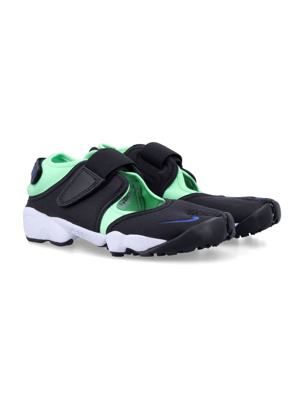 Nike Air Rift Split-Toe Stretch Sneakers Zwart
