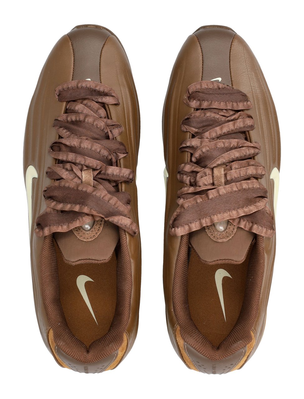 Nike Shox Z Synthetic Leather Sneakers Bruin