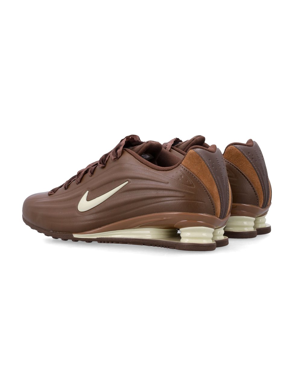 Nike Shox Z Synthetic Leather Sneakers Bruin