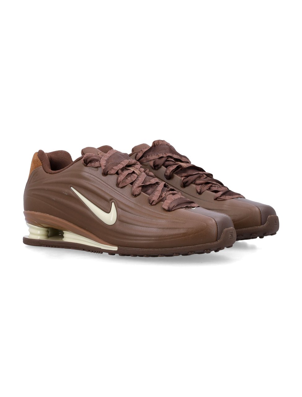 Nike Shox Z Synthetic Leather Sneakers Bruin