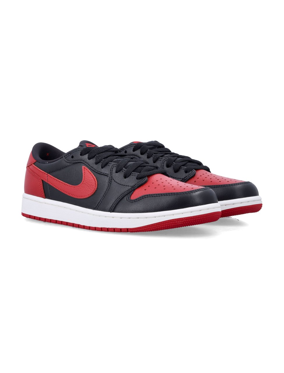 Nike Varsity Red Leather Air Jordan Sneakers Rood