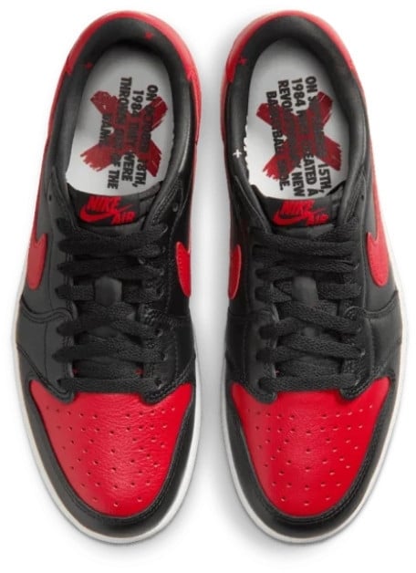 Nike Air Jordan 1 Retro Low OG Banned Zwart