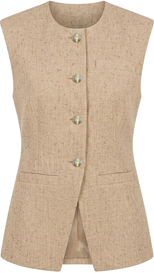 Nikkie Reza Gilet Beige