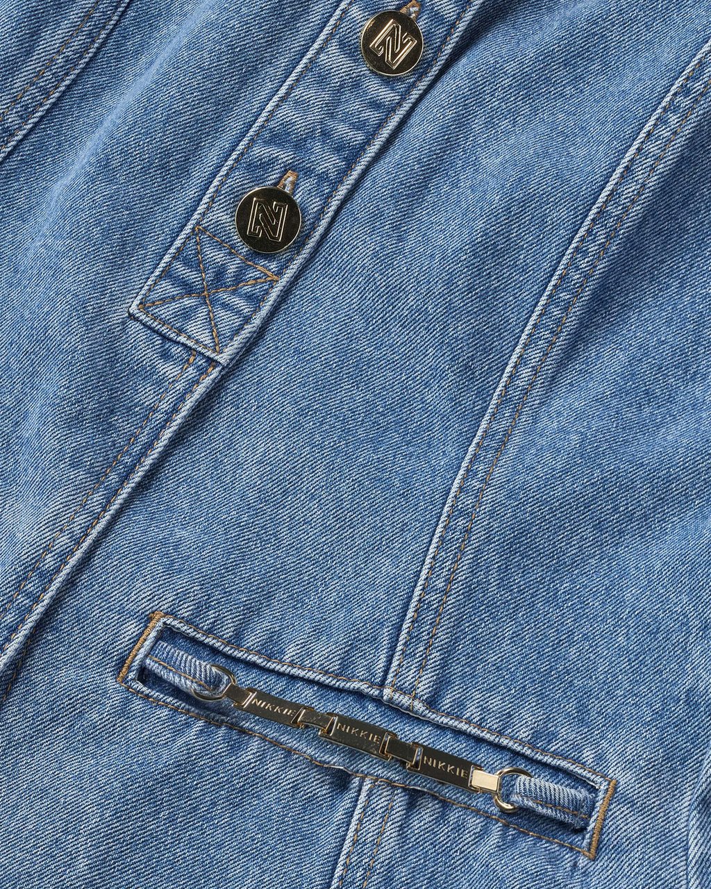 Nikkie Kyle Gilet Blauw