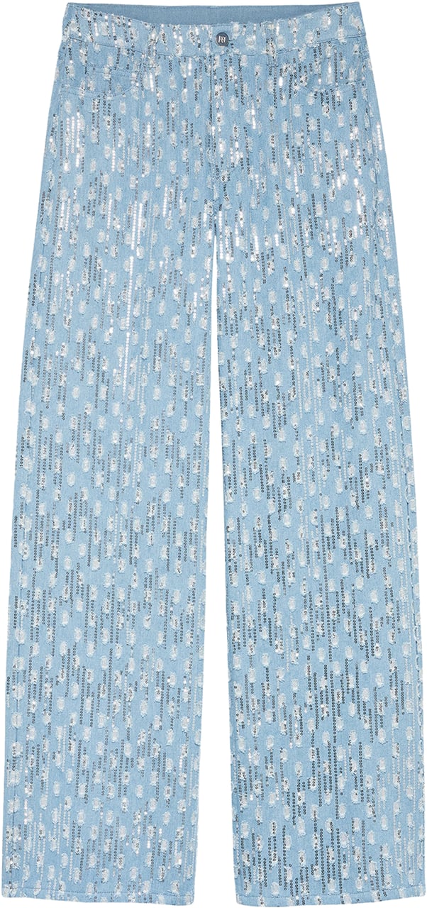 Nikkie Pools Jeans Blauw