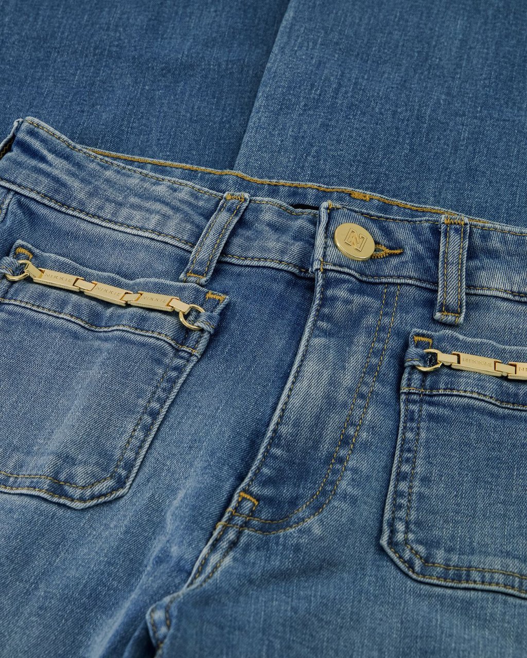 Nikkie Kyoto Jeans Blauw
