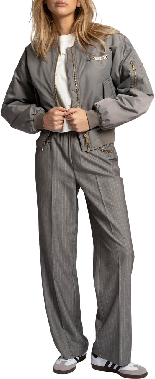Nikkie Lublin Broek Grijs