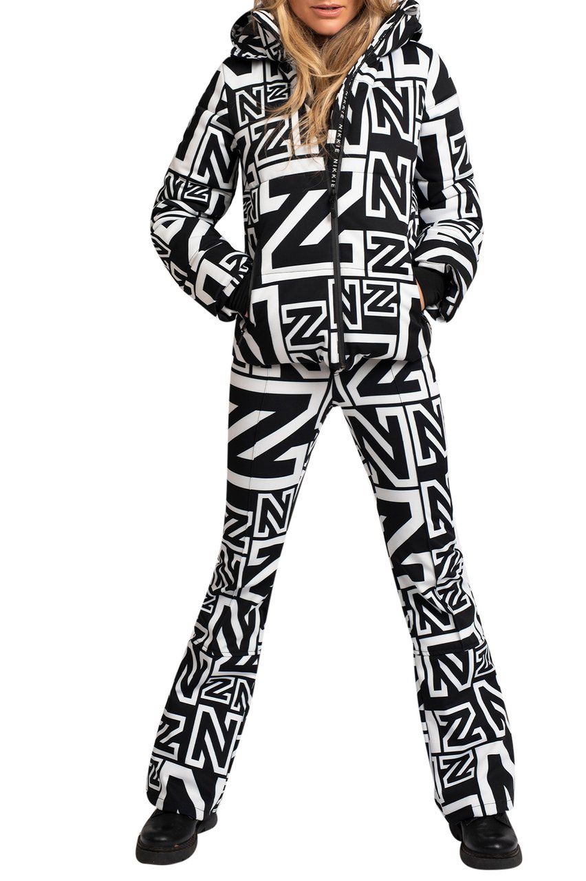 Nikkie Logo Mix Ski Pants Zwart Zwart