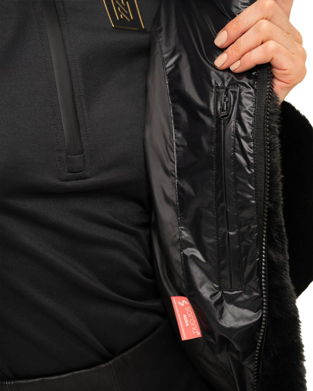 Nikkie Nuevo Ski Jas Zwart