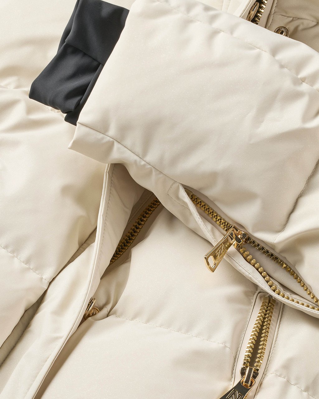 Nikkie Numa Glitter Ski Jas Wit