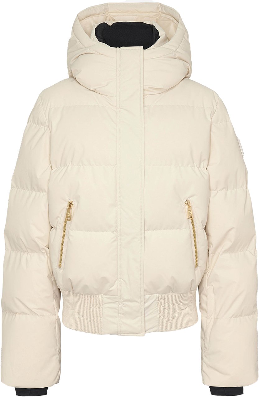 Nikkie Numa Glitter Ski Jas Wit