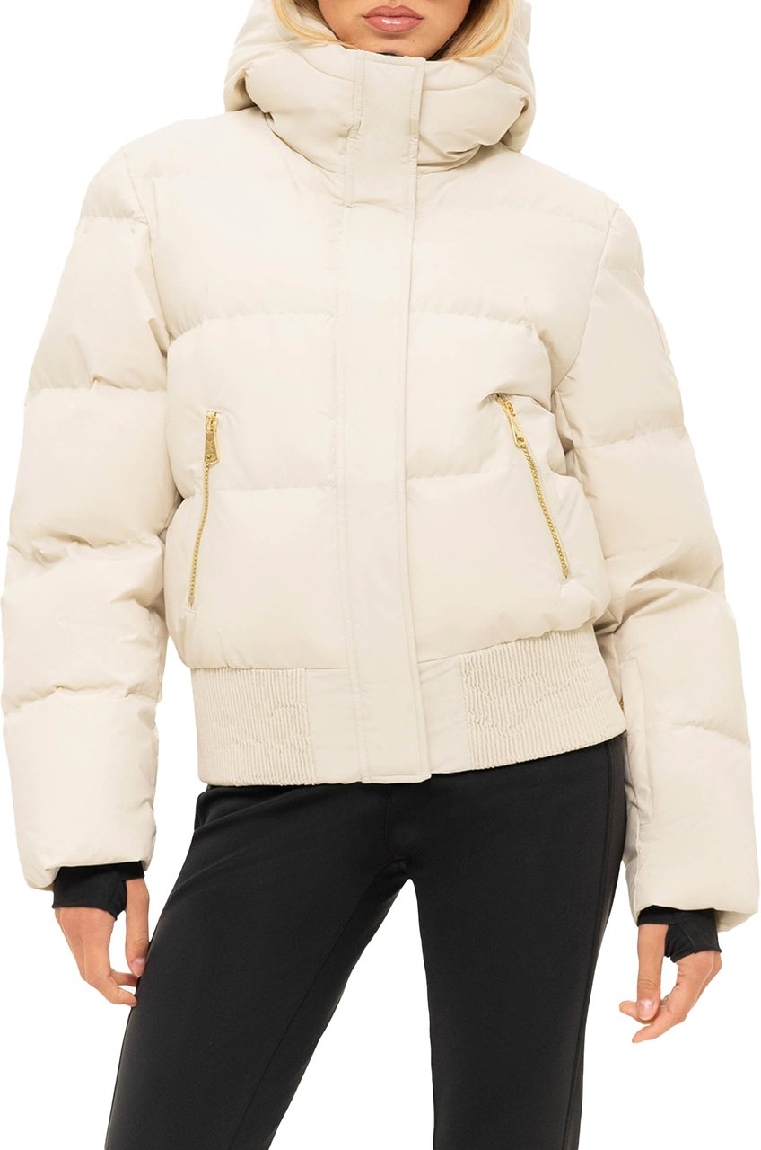 Nikkie Numa Glitter Ski Jas Wit