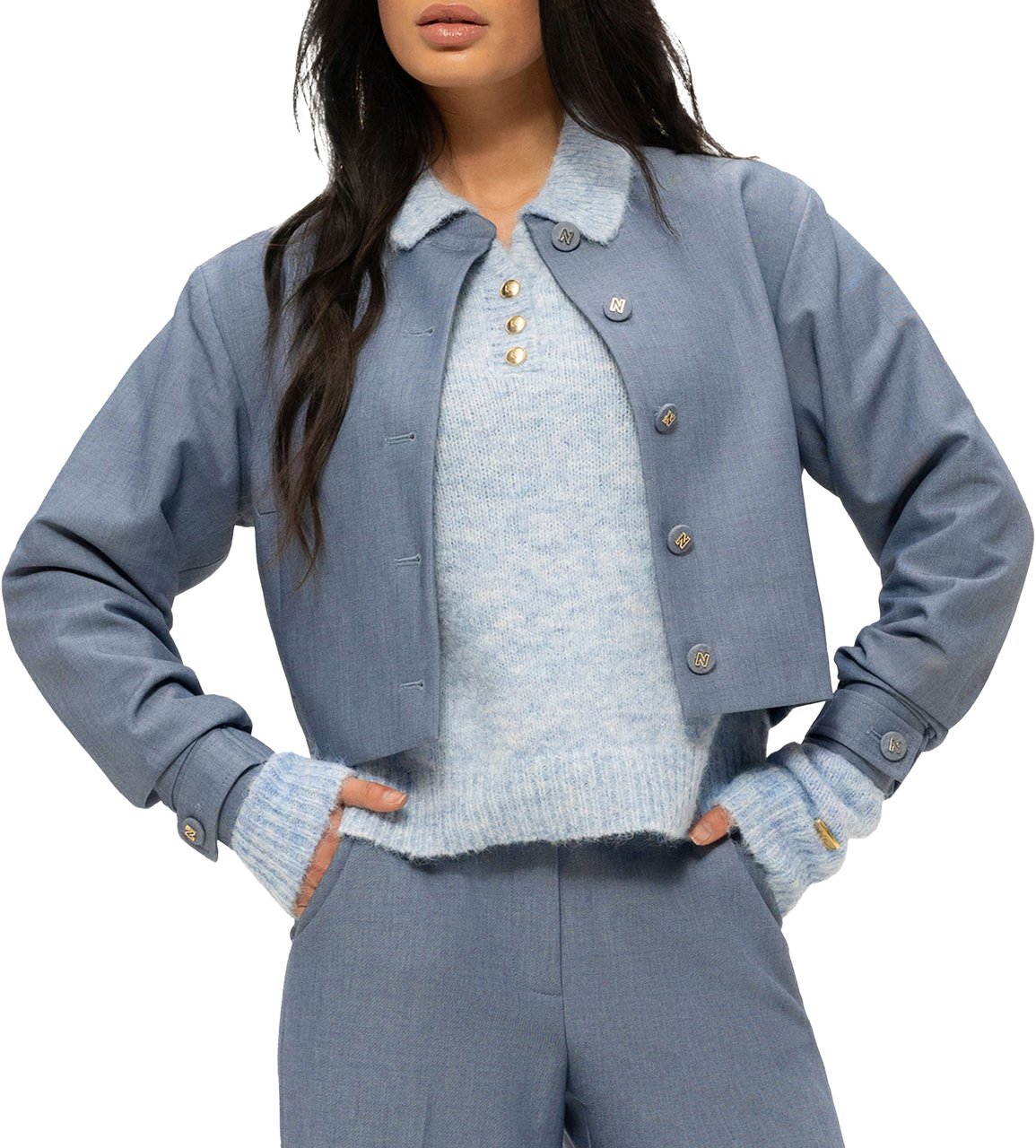 Nikkie Parisa Jas Blauw