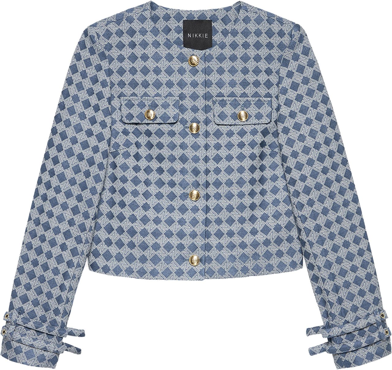 Nikkie Parole Jas Blauw