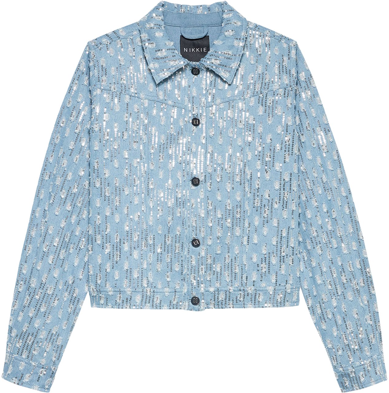 Nikkie Pools Jas Blauw