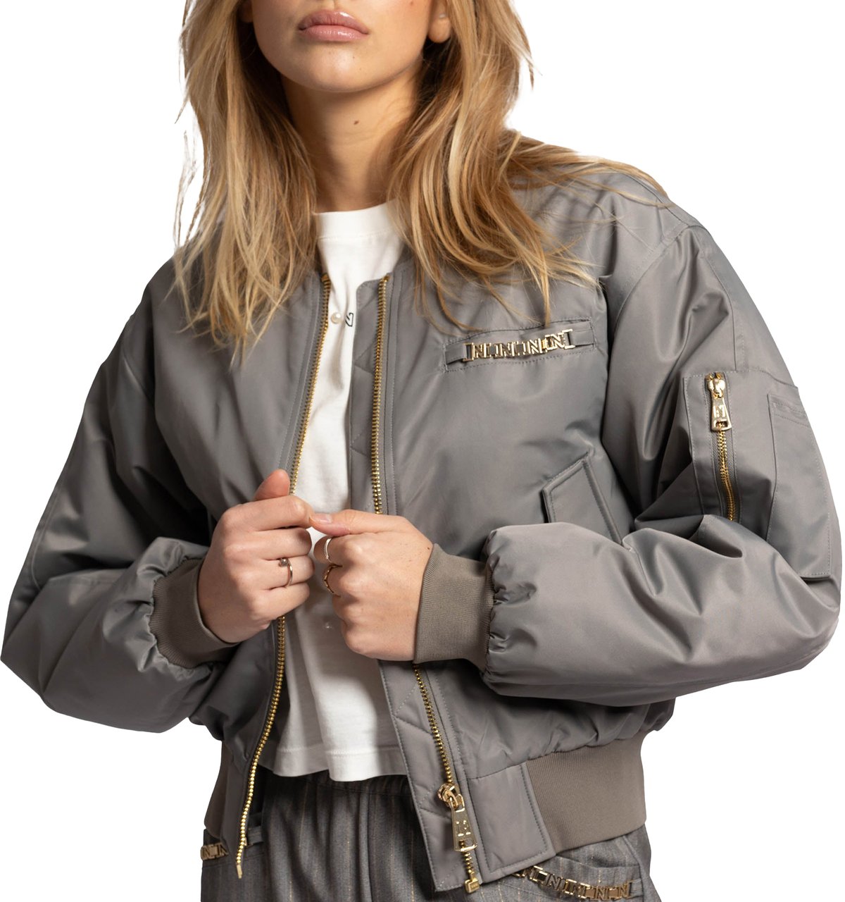 Nikkie Loja Bomber Jas Grijs