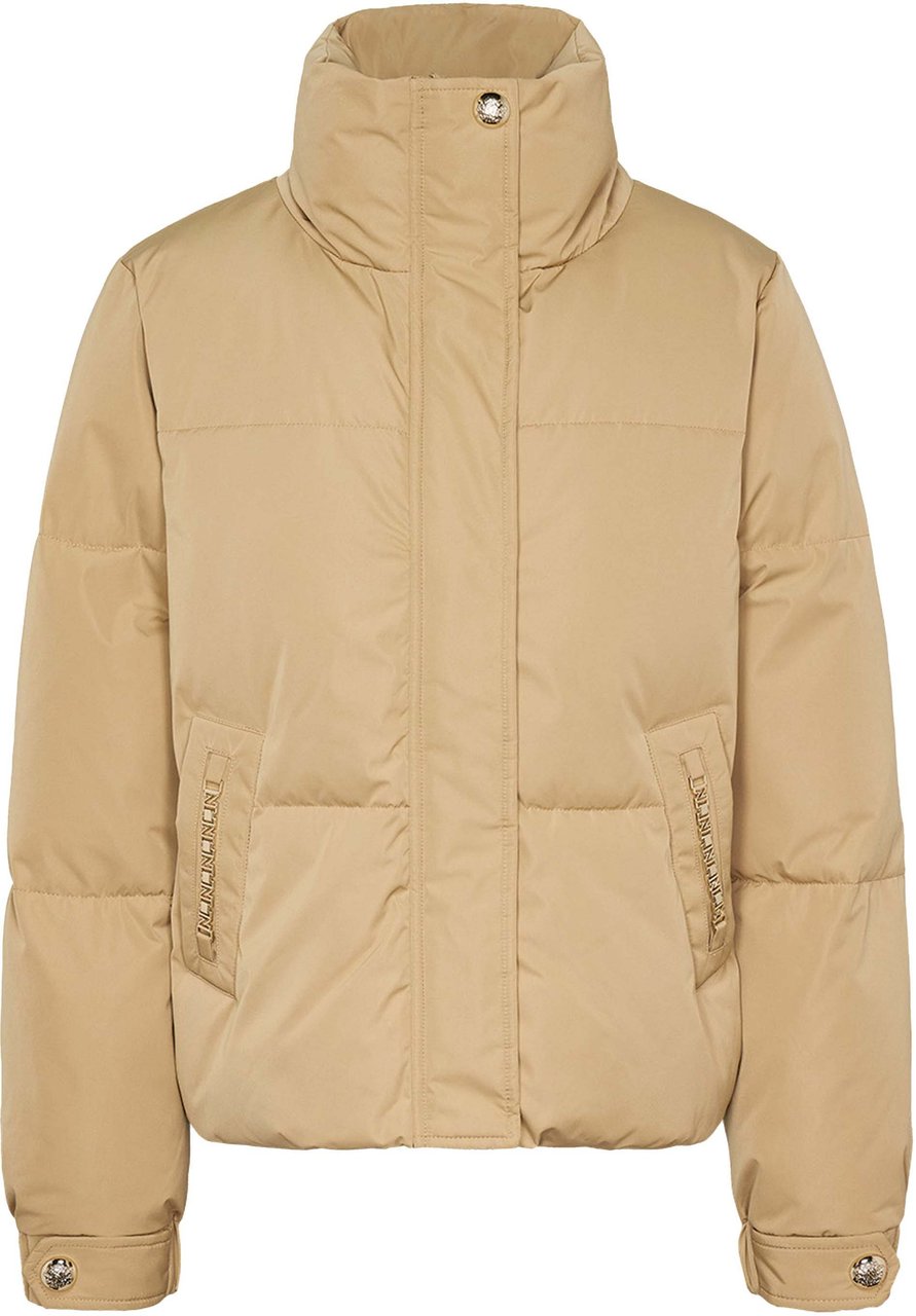 Nikkie Leeds Korte Puffer Jas Beige