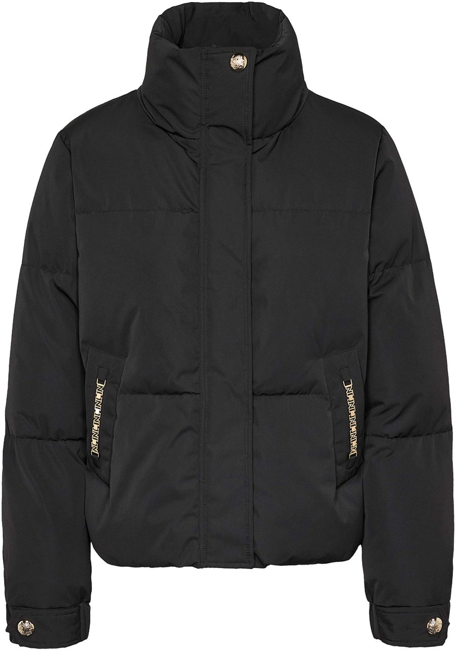 Nikkie Leeds Korte Puffer Jas Zwart