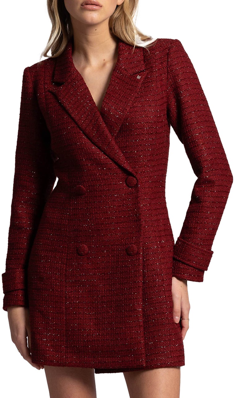 Nikkie Loreda Blazer Jurk Rood
