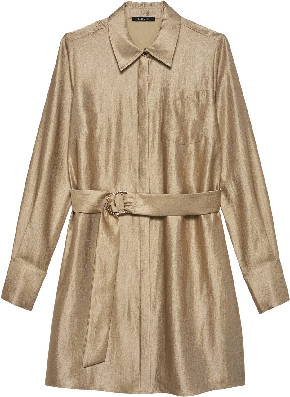 Nikkie Ohino Jurk Beige