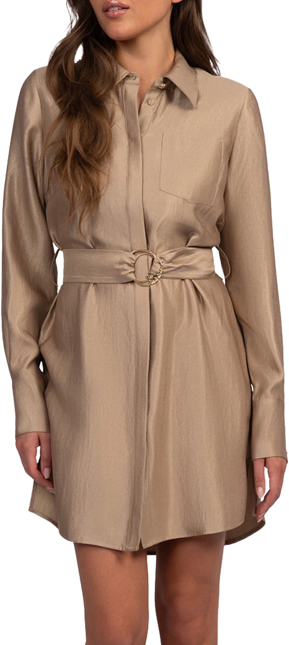 Nikkie Ohino Jurk Beige