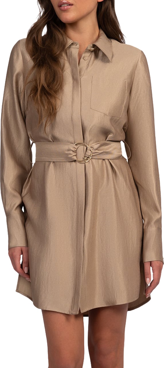 Nikkie Ohino Jurk Beige