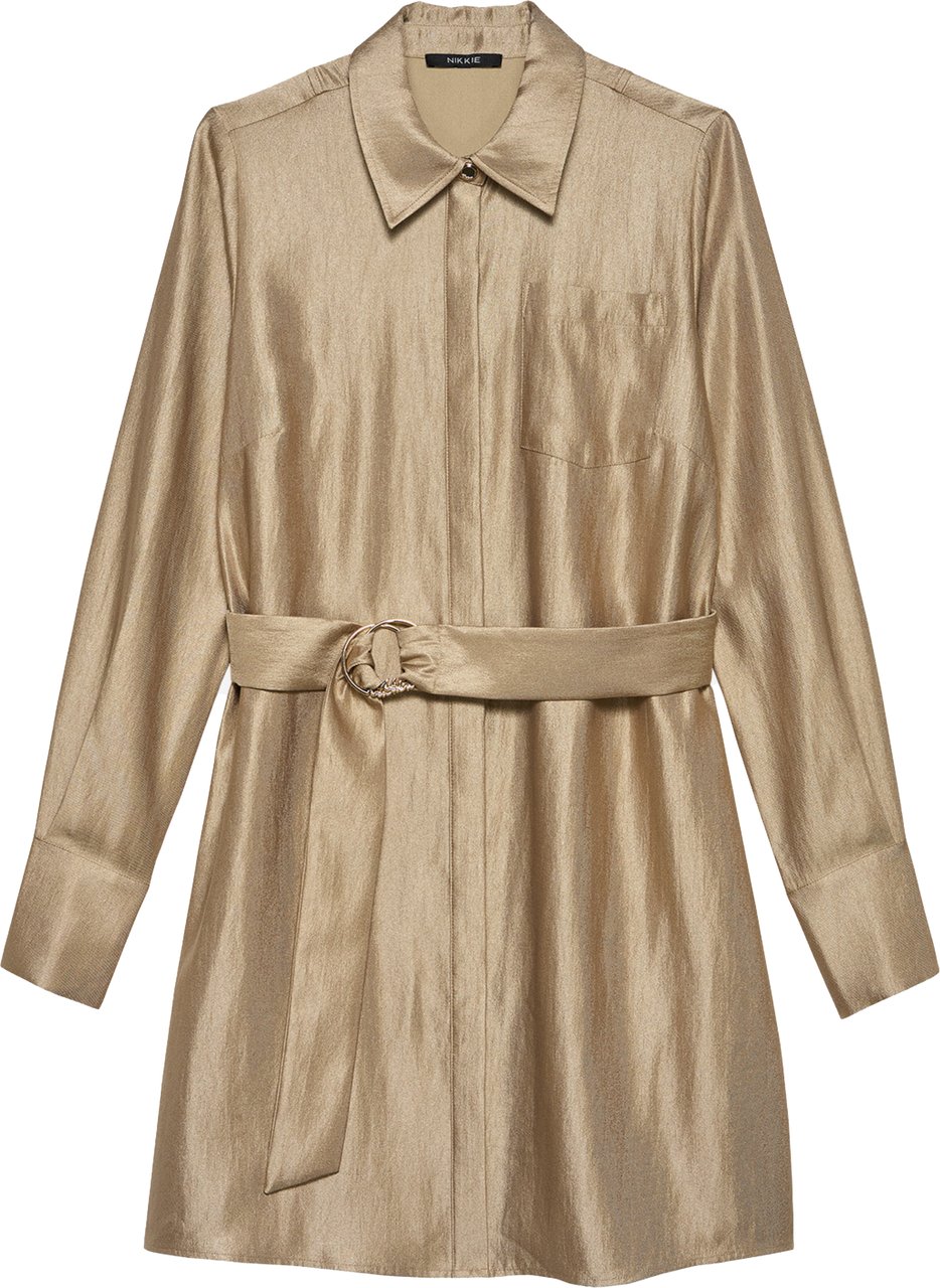 Nikkie Ohino Jurk Beige