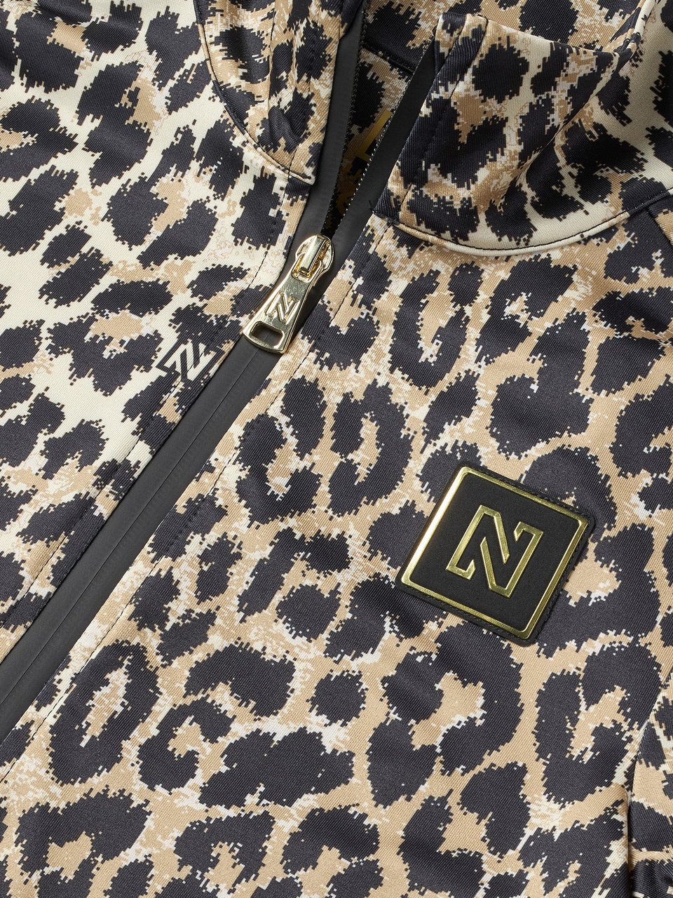 Nikkie Nantes Leopard Ski Trui Wit
