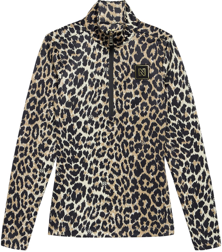 Nikkie Nantes Leopard Ski Trui Wit