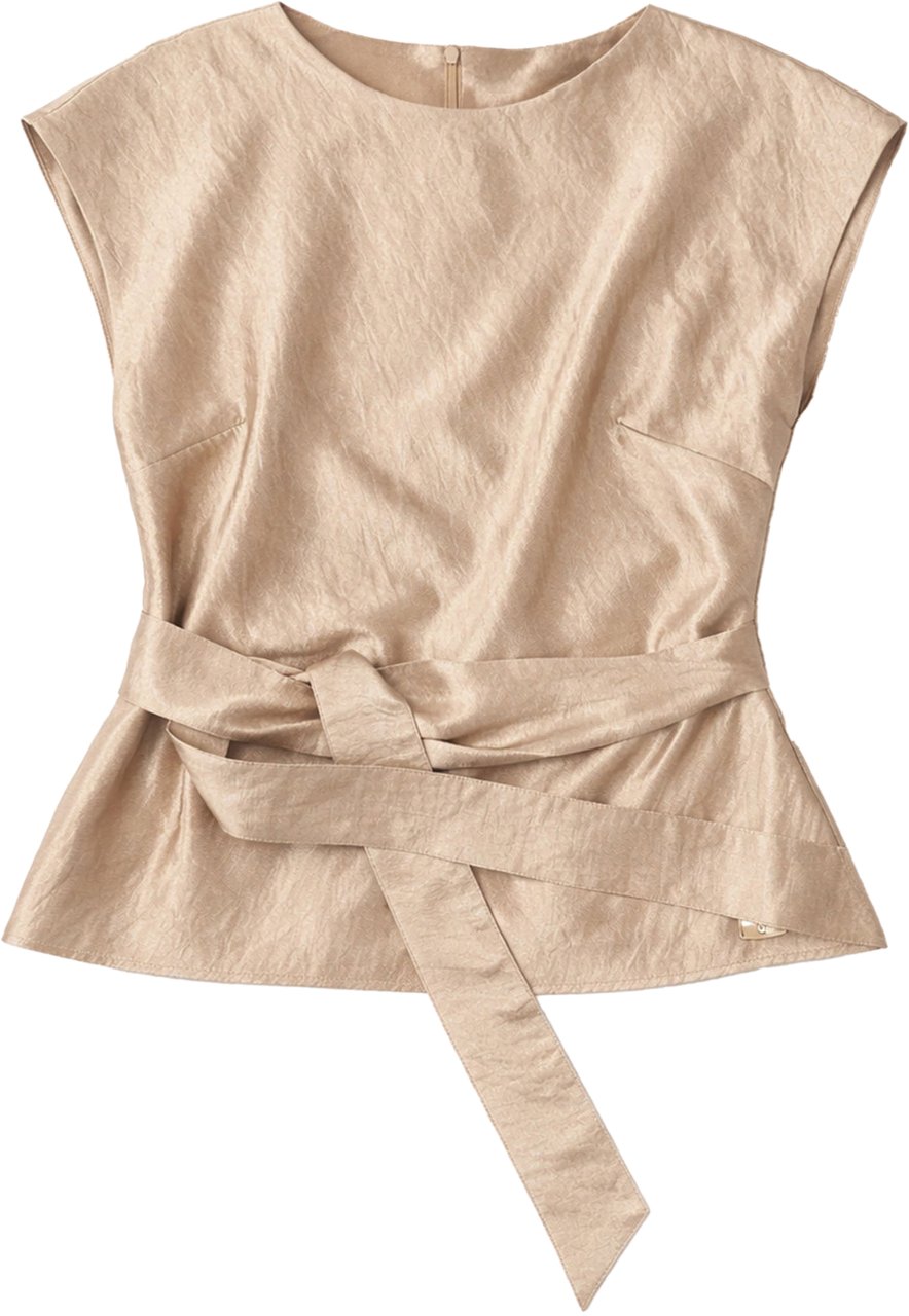 Nikkie Porlamar Top Beige