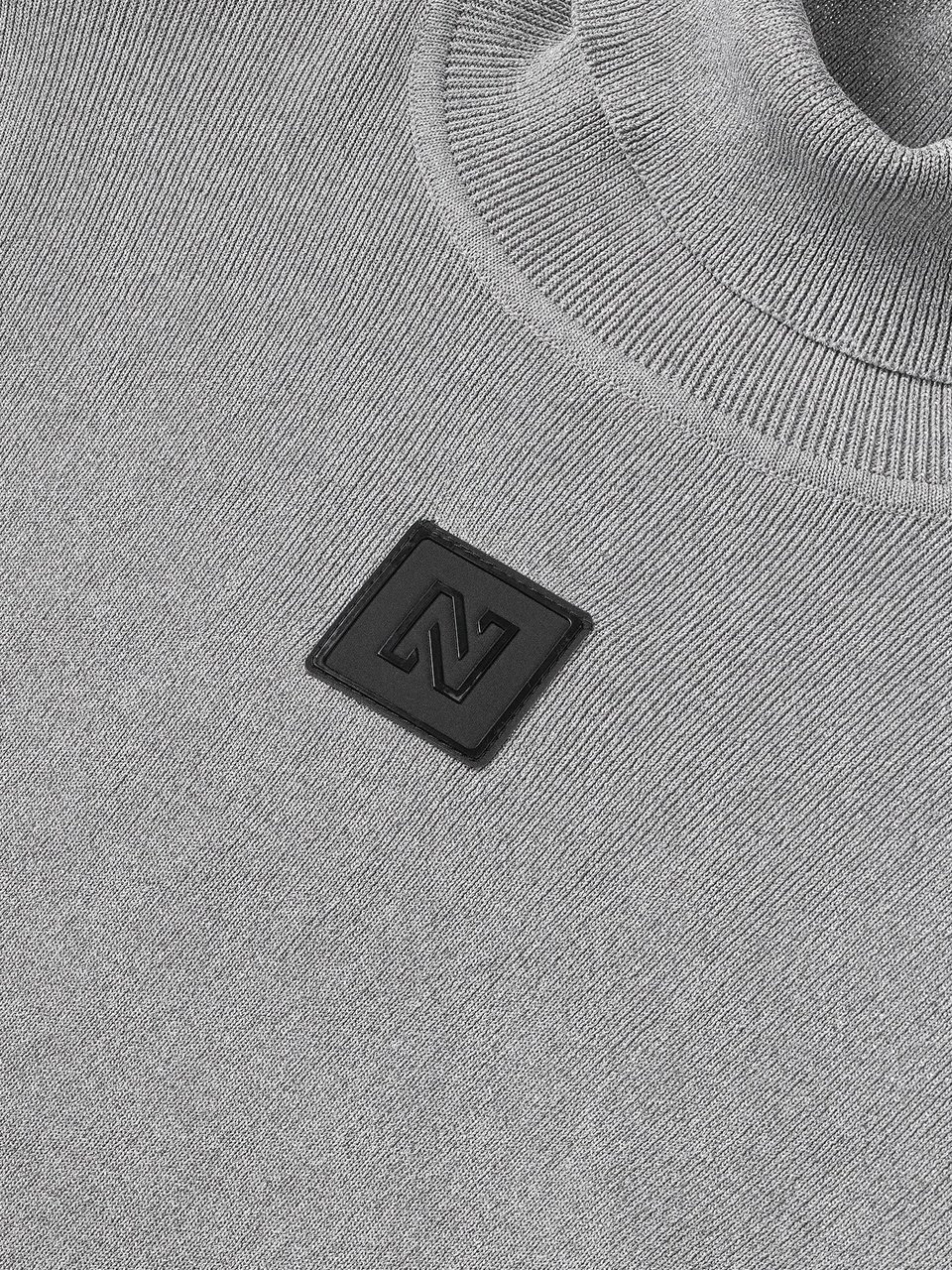 Nikkie Noroton Shiny T-shirt Zilver