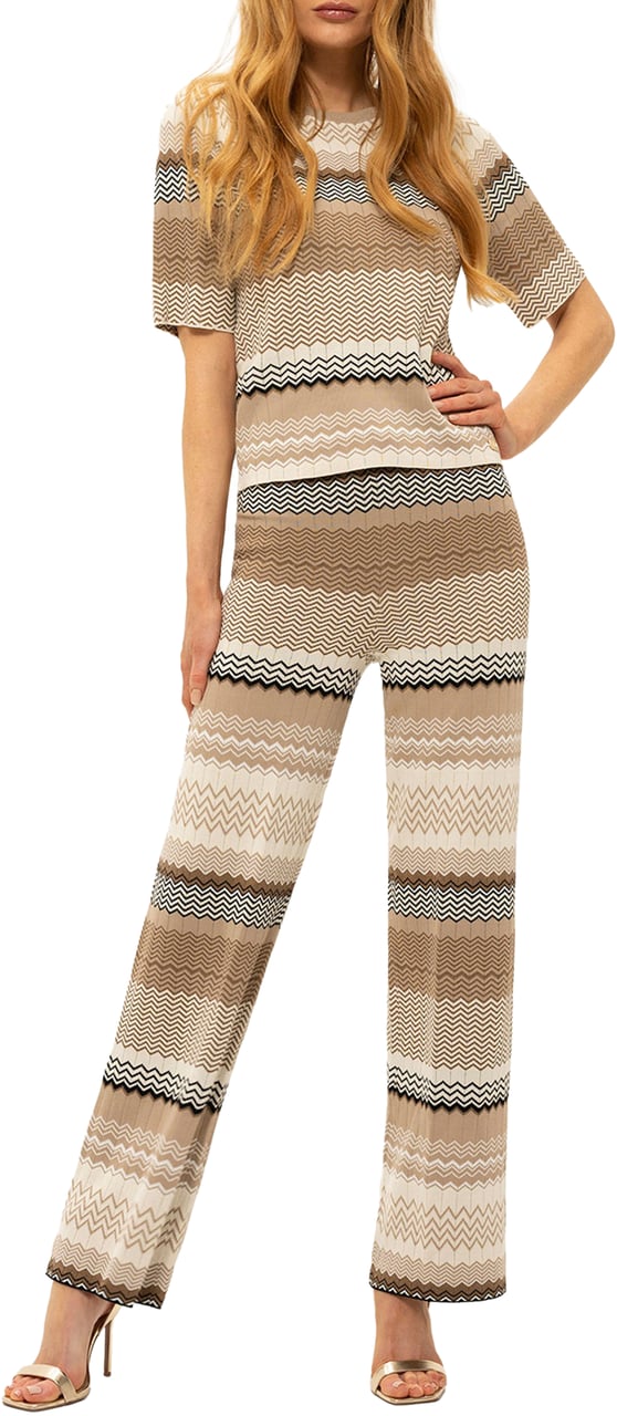 Nikkie Pilazio Broek Beige