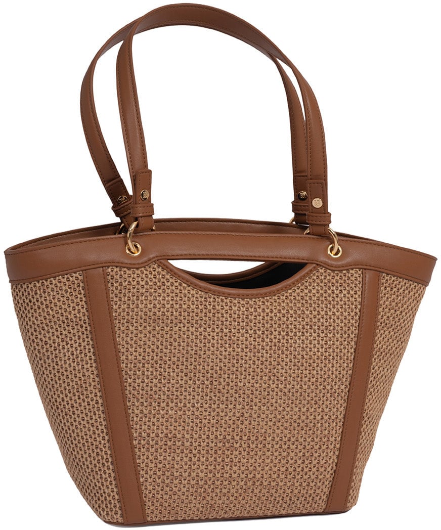 Nikkie Reasi Raffia Shopper Beige