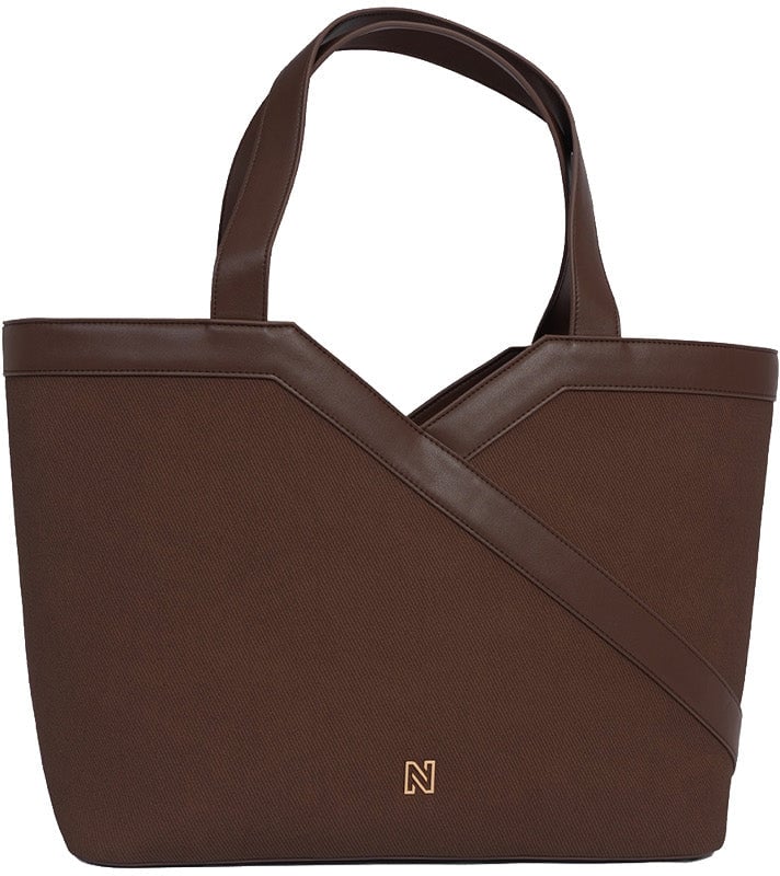 Nikkie Alvino Canvas Shopper Wit