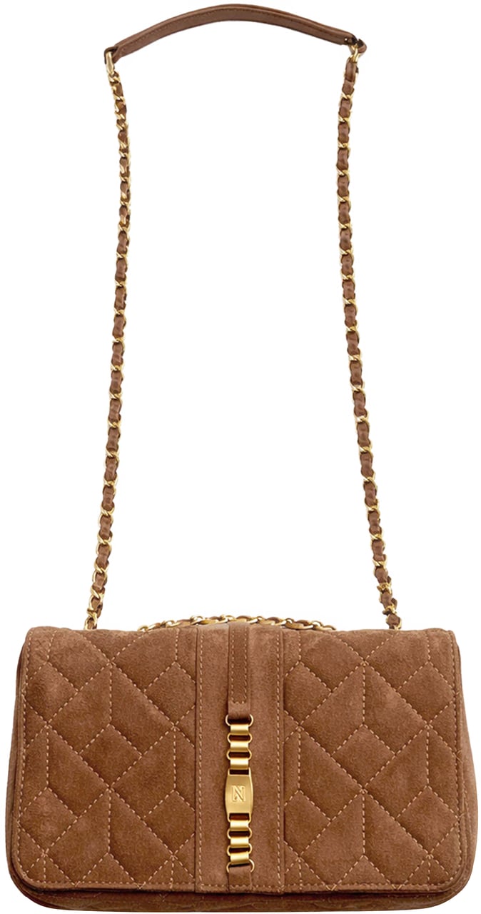 Nikkie Ann Suede Tas Wit