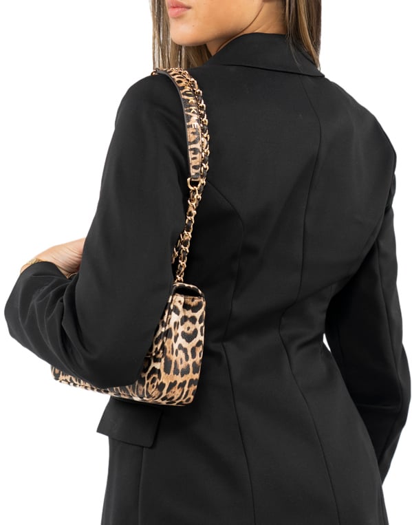 Nikkie Ann Leopard Tas Beige