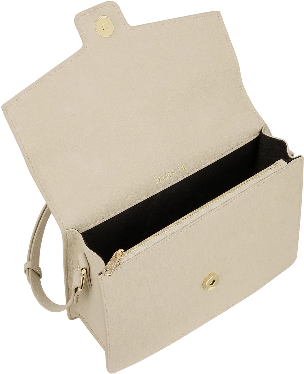 Nikkie Okla Croco Tas Beige