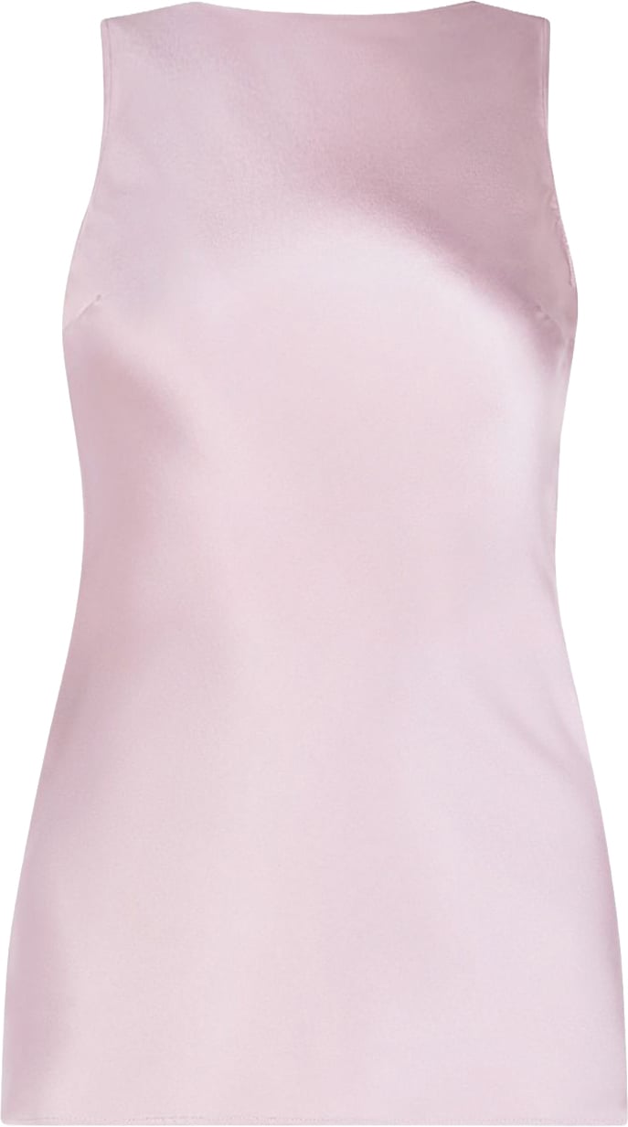 Nina Ricci Sleeveless Halterneck Top Paars